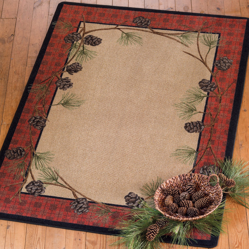 Delicate Pines Rug - 3 x 4