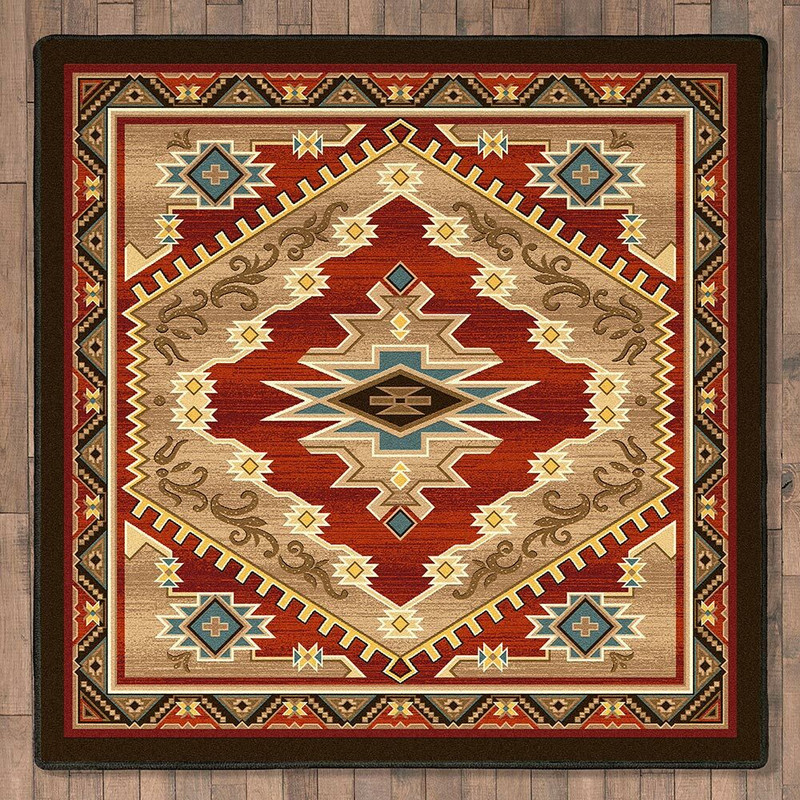 Diamond River Palace Rug - 8 Ft. Square