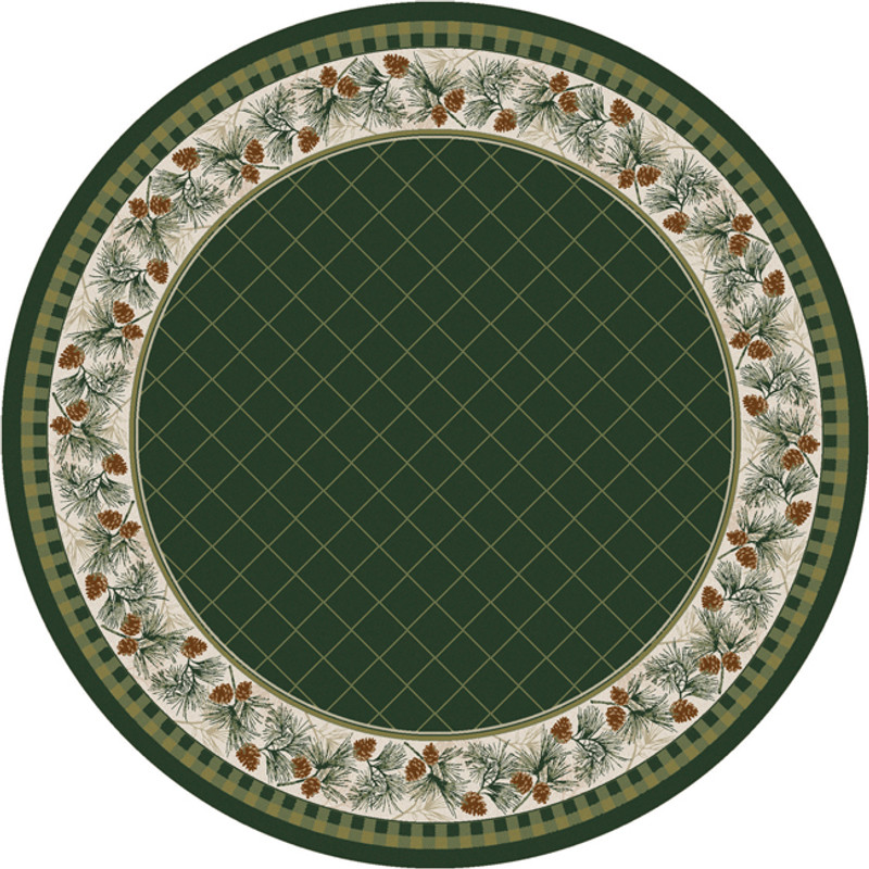 Evergreen Rug - 8 Ft. Round