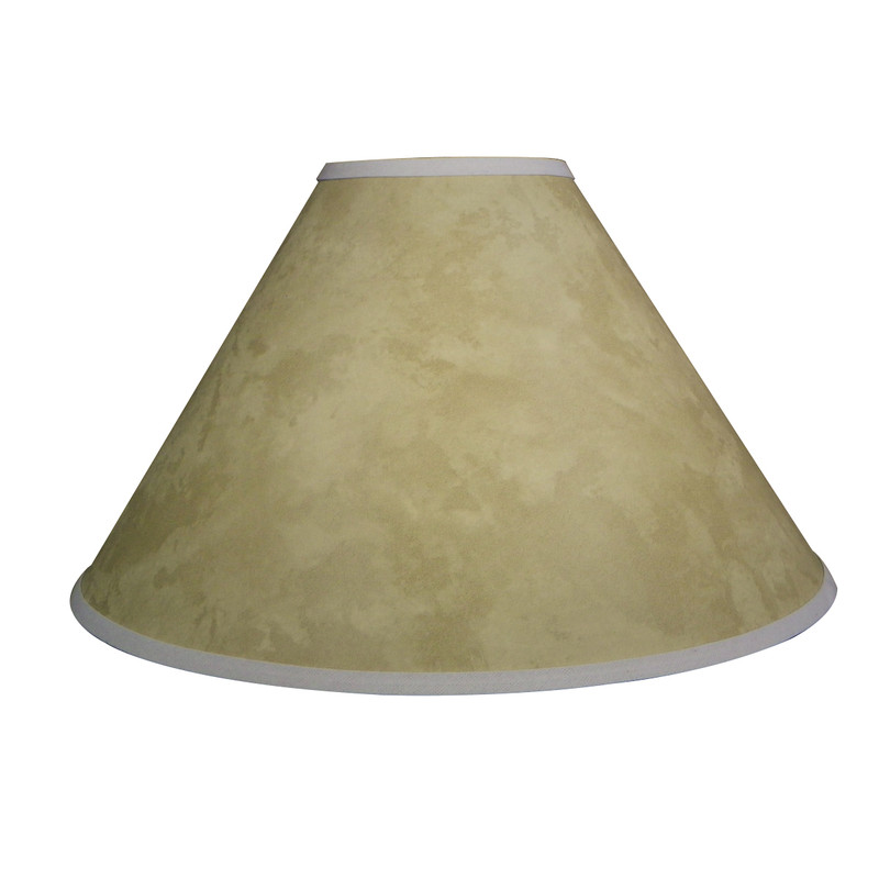 Faux Calf-Skin Lamp Shade - 20 Inch