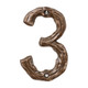 Log House Number - 3 | Black Forest Decor