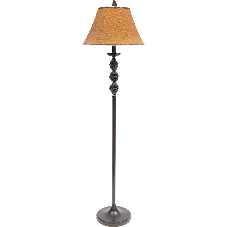 Pinegrove Floor Lamp Black Forest Decor