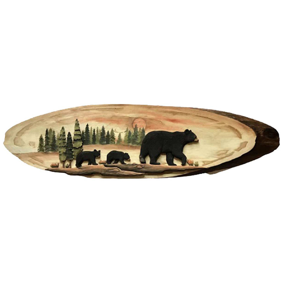 Black Bear Decor Bear Gifts Black Forest Decor   Media  92276.1675621527 