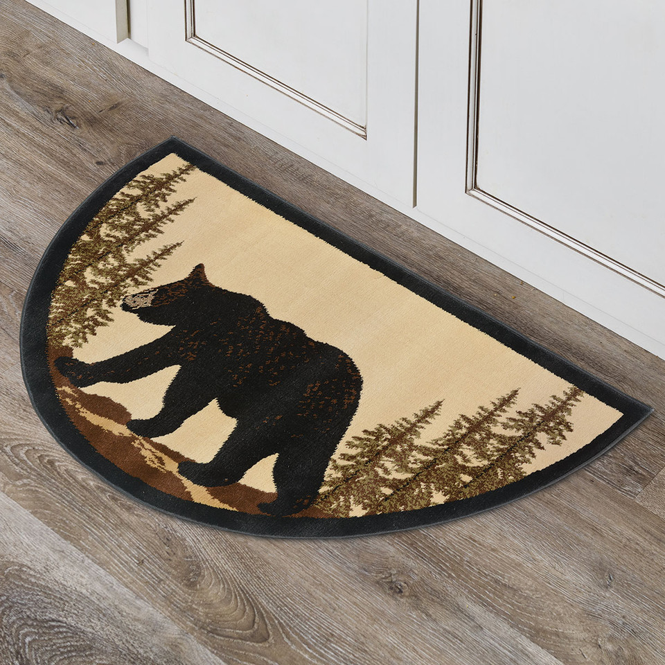 Rustic Wildlife Rugs, Including Bear Themed Rugs Black Forest Décor