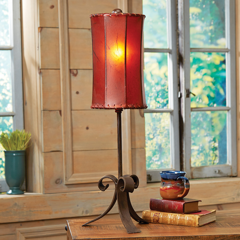 Table lamps deals with red shades