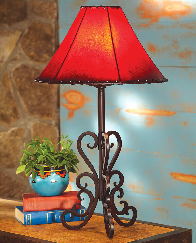 black wrought iron bedside lamps