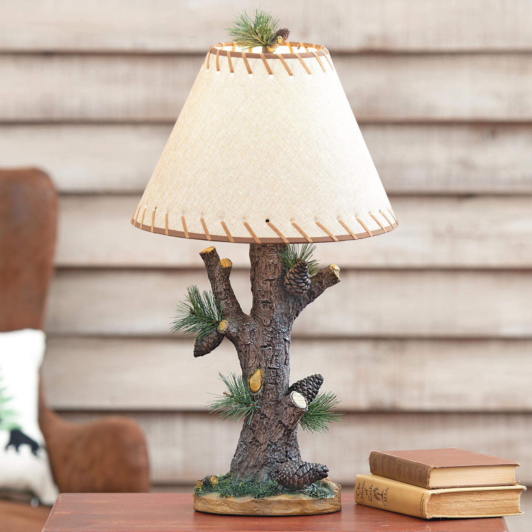 woodland bedside lamp