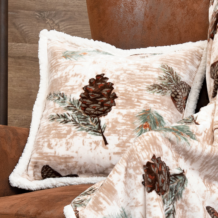 Pine Cone Hill Down Alternative Indoor/Outdoor Decorative Pillow Inse