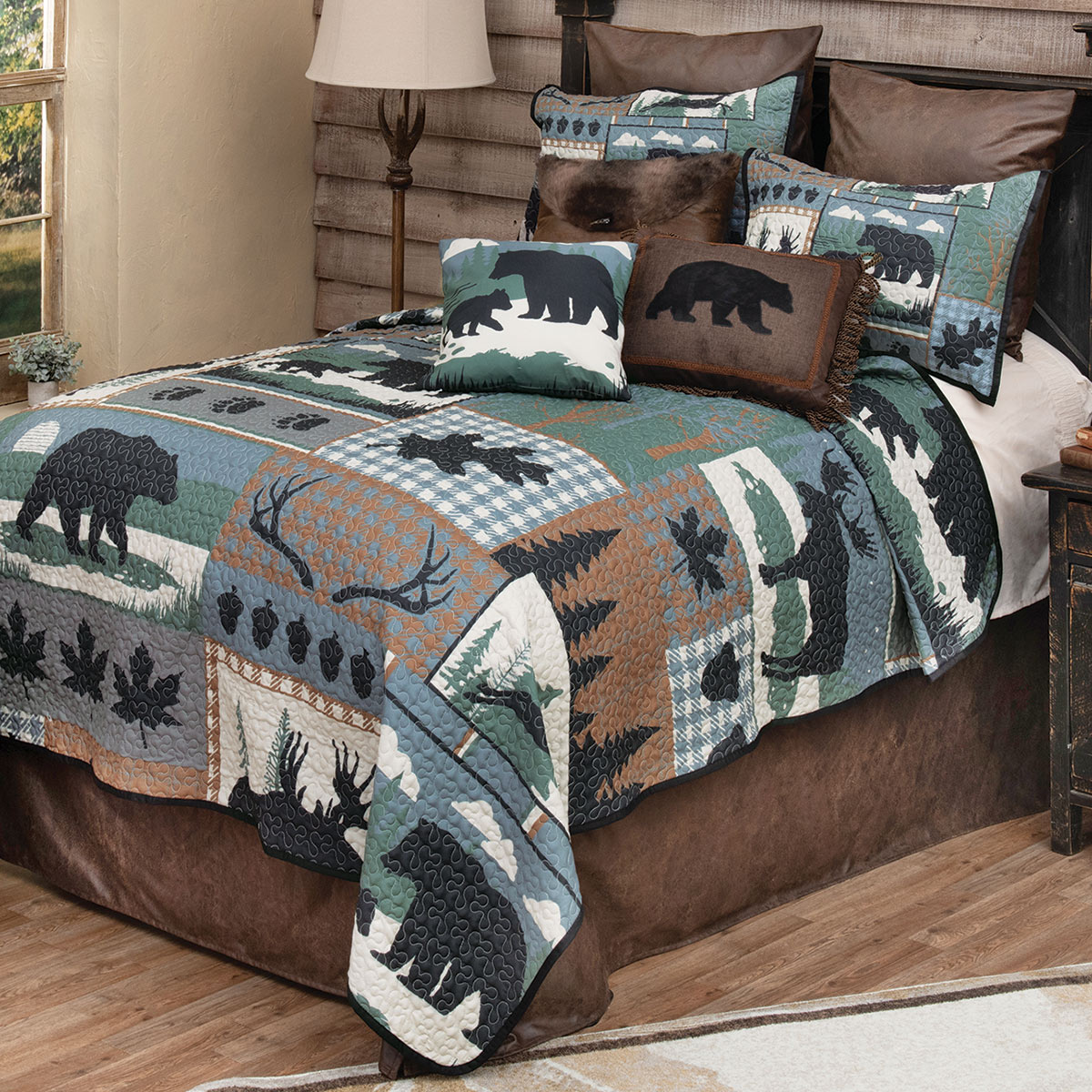 moose quilt set