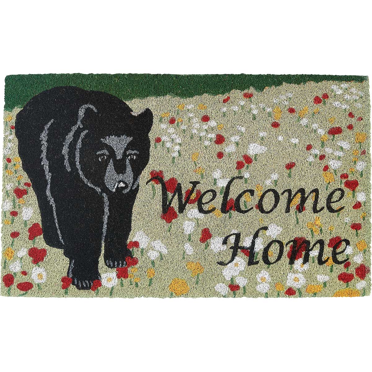 Black Welcome Doormat - Love it!