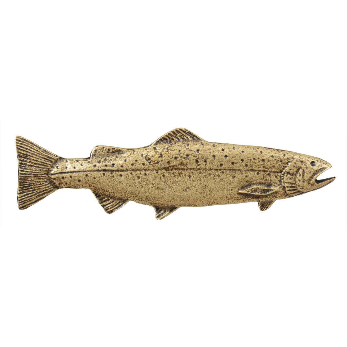 Fly-Fishing Trout Cabinet Pull - Black Forest Decor LPA-3