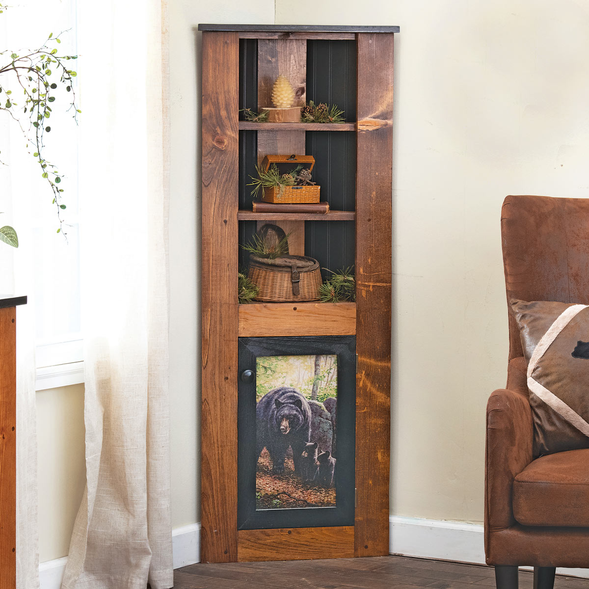 corner hutch dining room