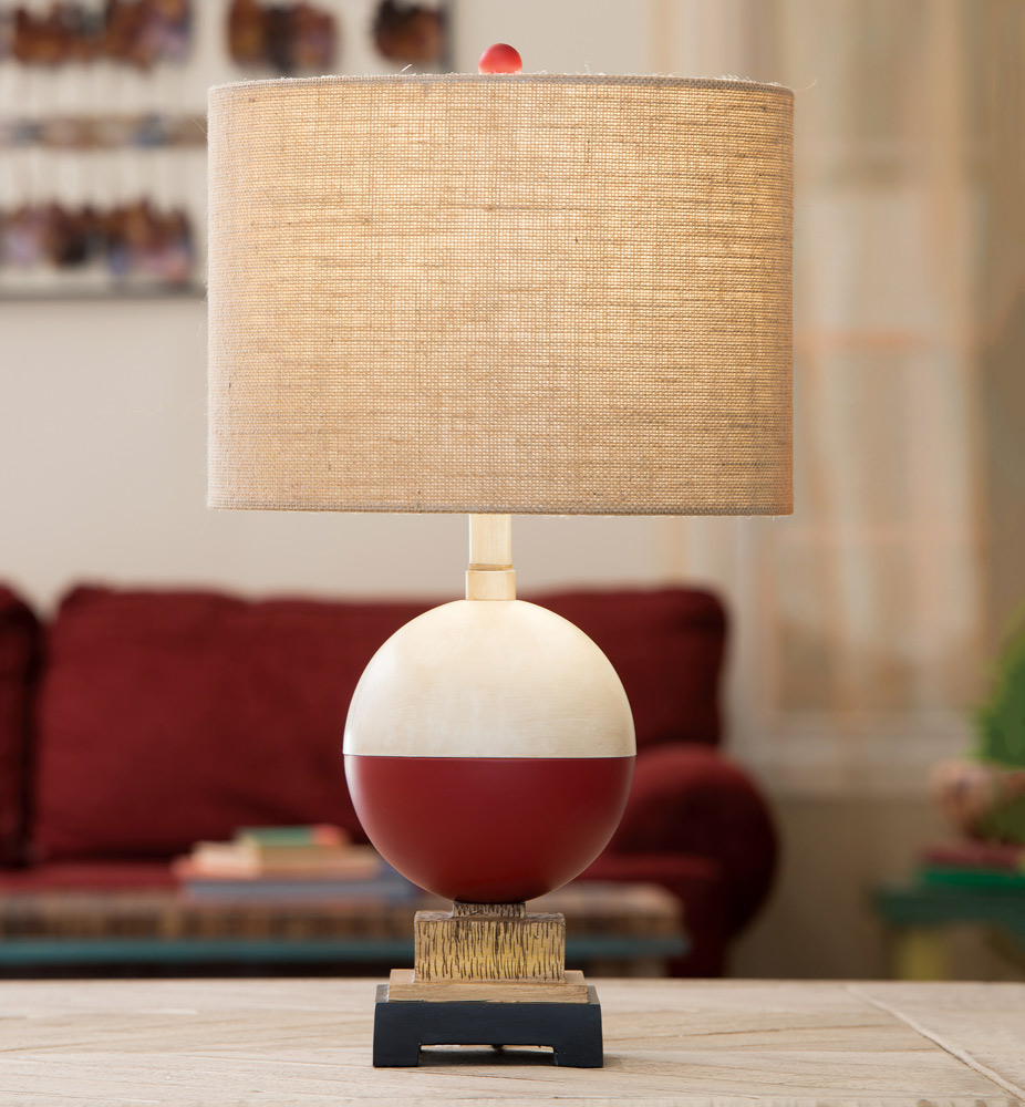 Fishing Creel Accent Lamp