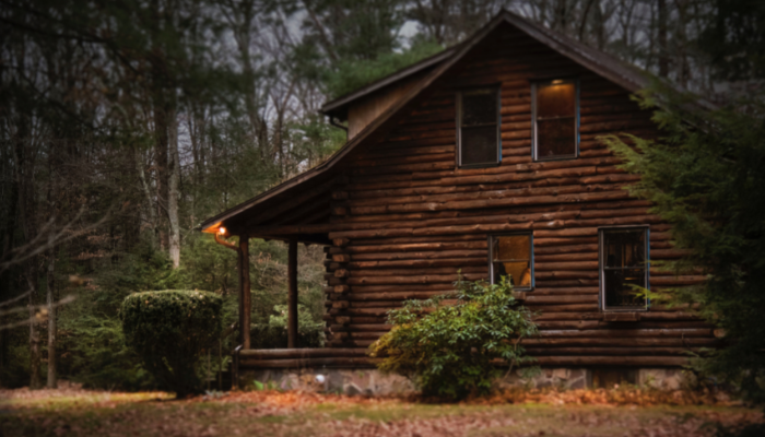 Cozy Cabin Vibes Define This Rustic Home Decor