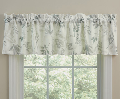 Misty Leaves Valance | Black Forest Decor