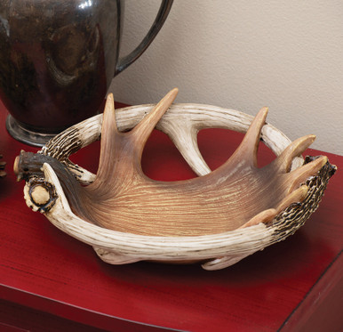 Image of Moose & Deer Antler Bowl / Dish