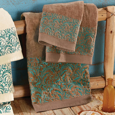 Brown Bathroom Towels at