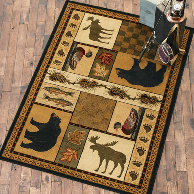 Winnipeg Pines Rug - 2 x 3 - OUT OF STOCK | Black Forest Decor