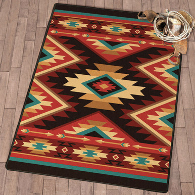 Arrowhead Pass Rug - 8 x 11 | Black Forest Decor