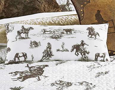 Cowboy Ranch Accent Pillow