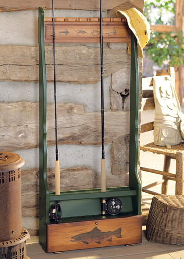 Fishing Rod Rack