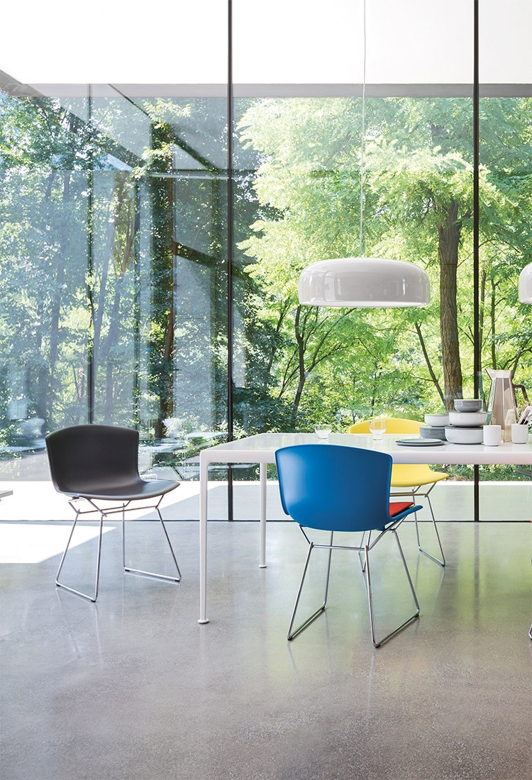 Bertoia Molded Shell Side Chair - Thumbnail 3