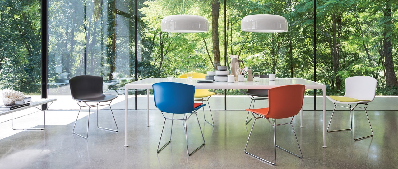 Bertoia Molded Shell Side Chair - Thumbnail 4