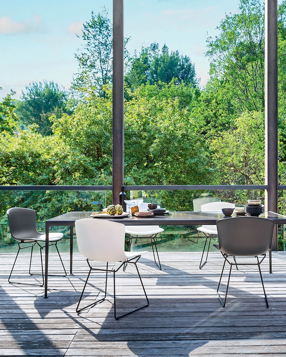 Bertoia Molded Shell Side Chair - Thumbnail 5