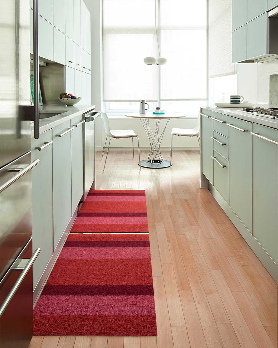 Chilewich Bold Stripe Shag Mat