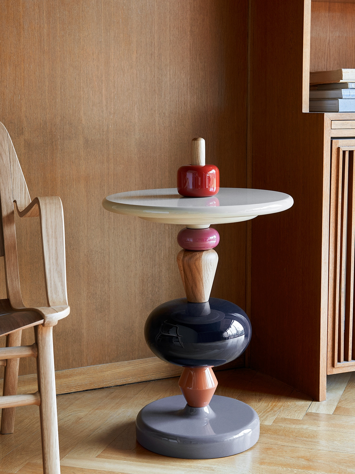 &TRADITION SHUFFLE TABLE MH1 テーブル MH1 Shuffle Table by &Tradition - Colorful Nordic Design Side