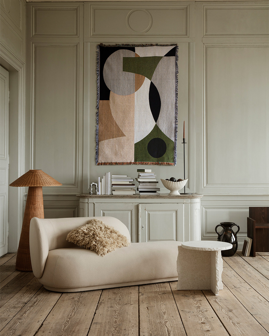 Rico Divan by ferm LIVING | Sculptural Luxury Seating for Modern