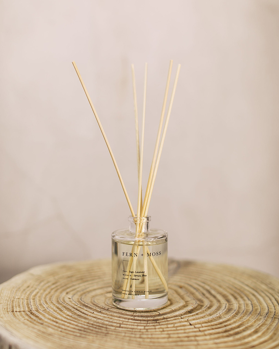 Brooklyn Candle Studio Fern + Moss Reed Diffuser - Thumbnail 2