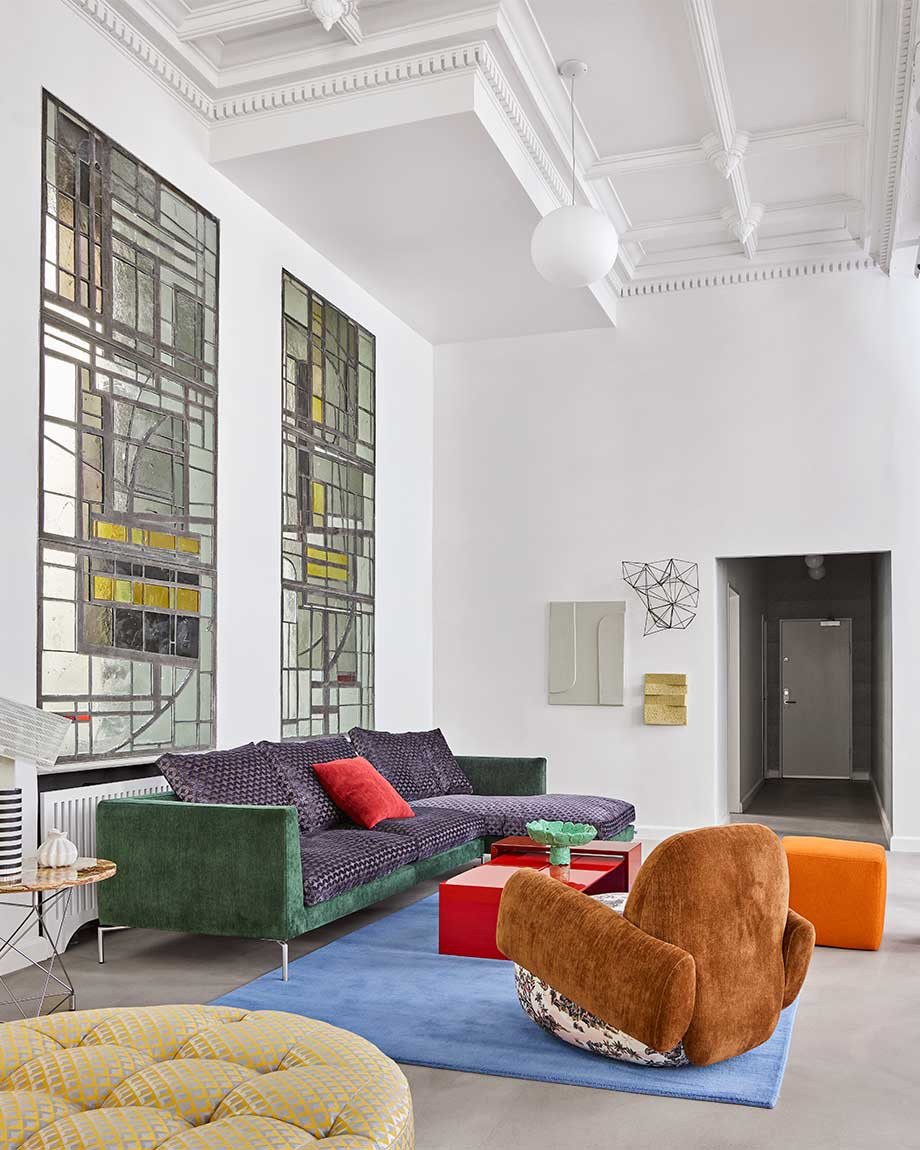 Ra Sofa - Quickship by Eilersen - lifestyle view 2