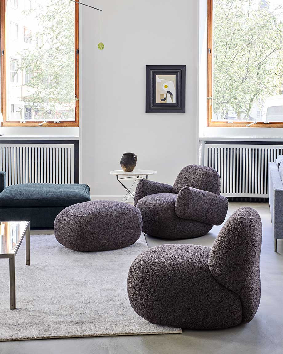 Havana Lounge Armchair - Quickship by Eilersen - lifestyle view 2
