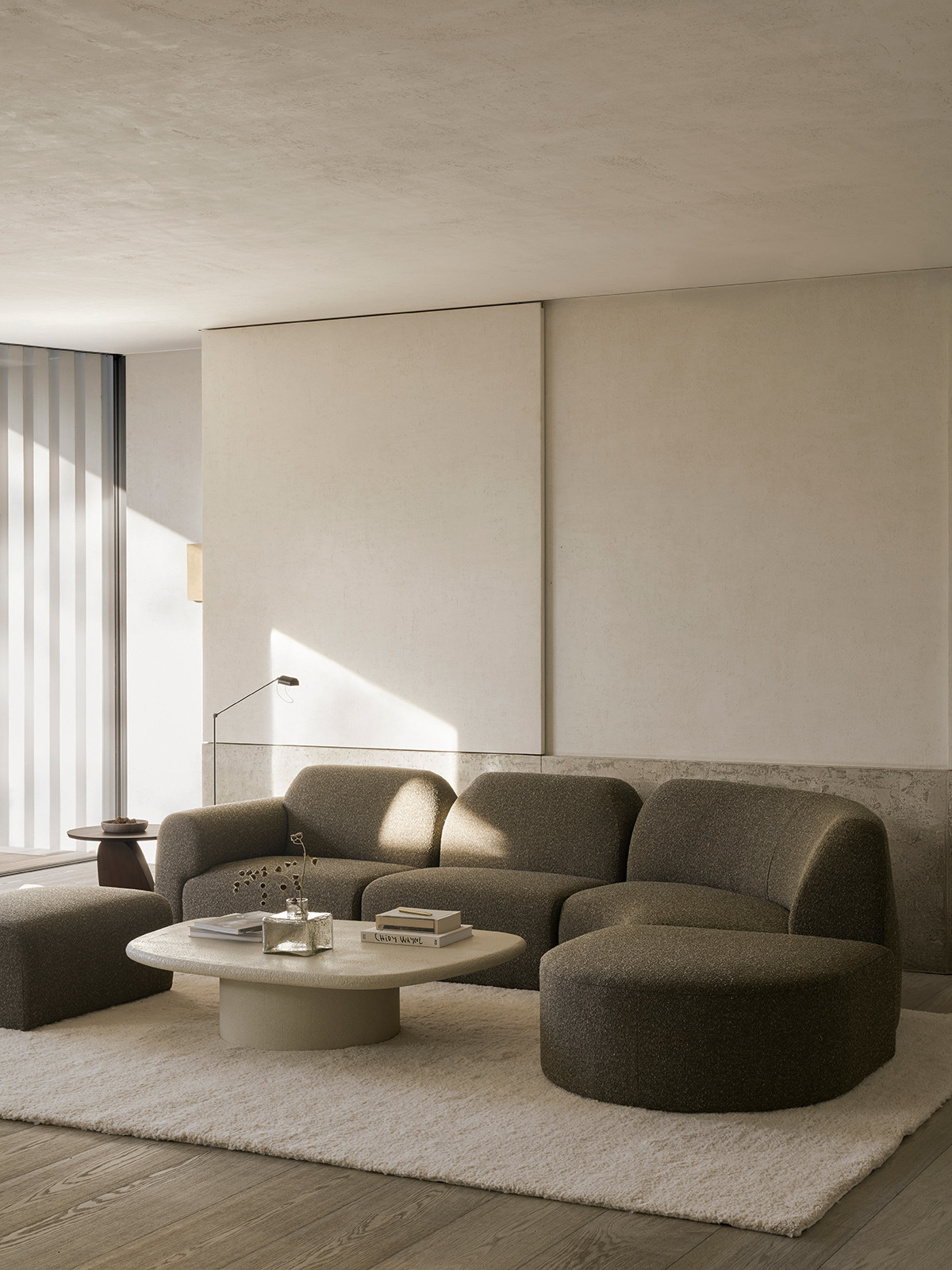 Bulky Modular Sofa by Ethnicraft - lifestyle view 1