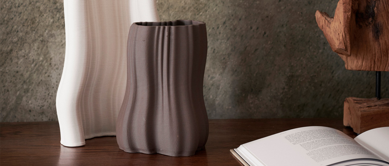 Ferm Living Moire Vase - Thumbnail 5