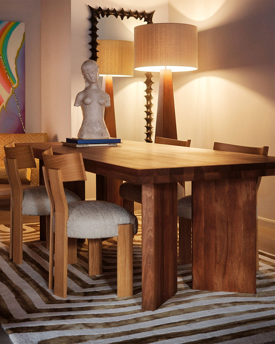 French Dining Table by Dusty Deco - lifestyle view 2