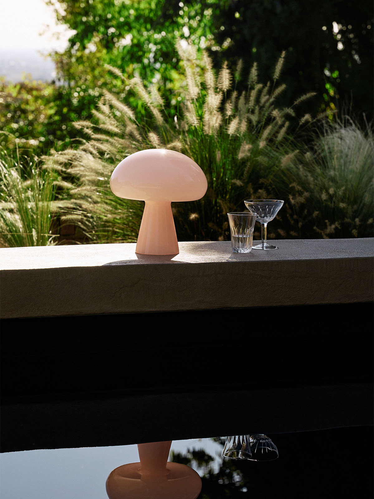 Obello Portable Table Lamp by Gubi - lifestyle view 1