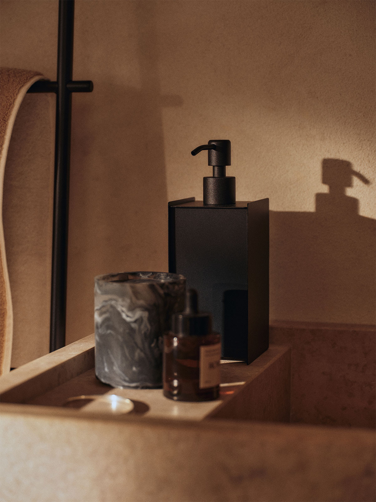 Sama Soap Dispenser by ferm LIVING - lifestyle view 1