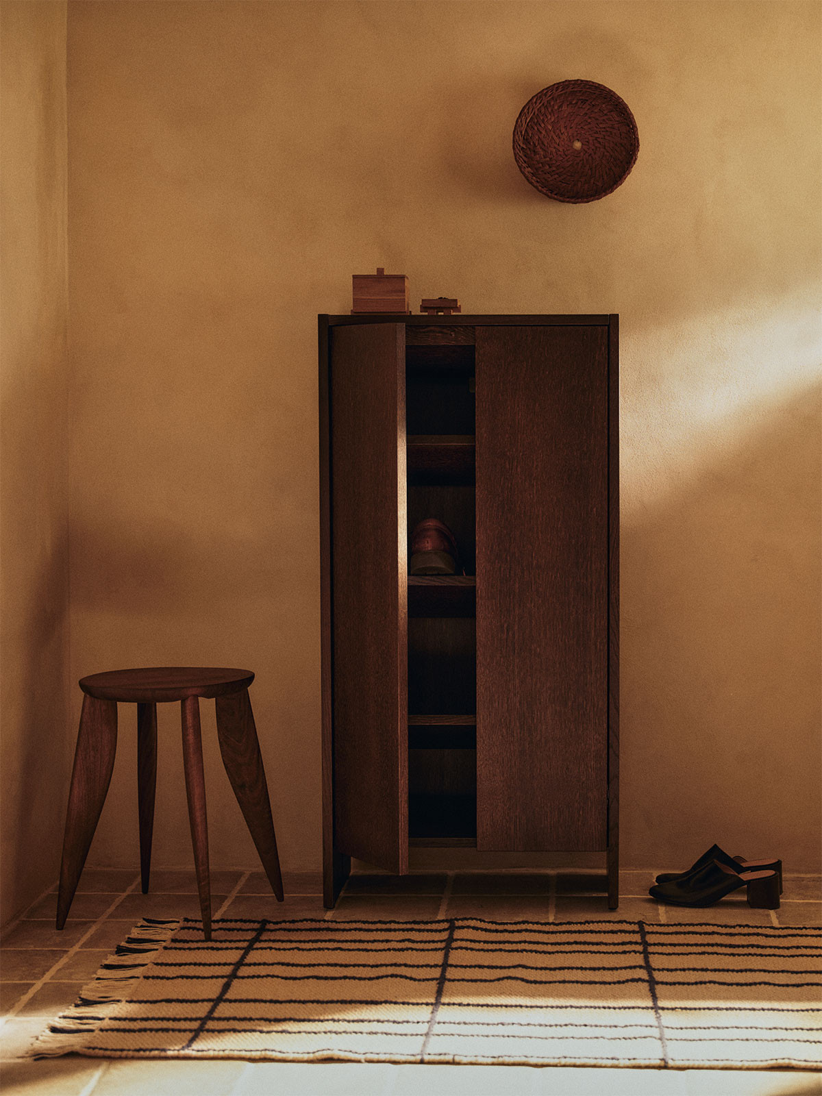 Parcel Hallway Cabinet by ferm LIVING - lifestyle view 1