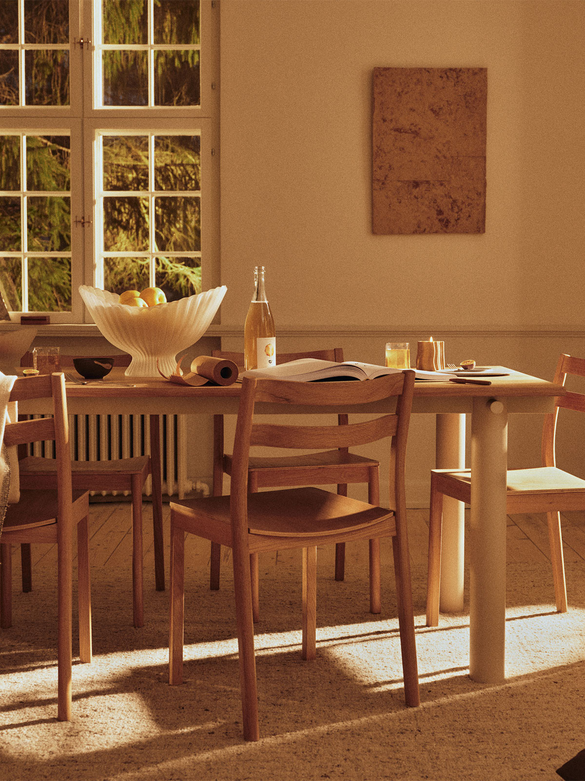 Atura Dining Table by ferm LIVING - lifestyle view 1