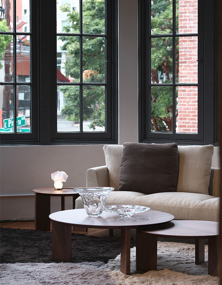 Radii Coffee Table by Bensen - lifestyle view 1