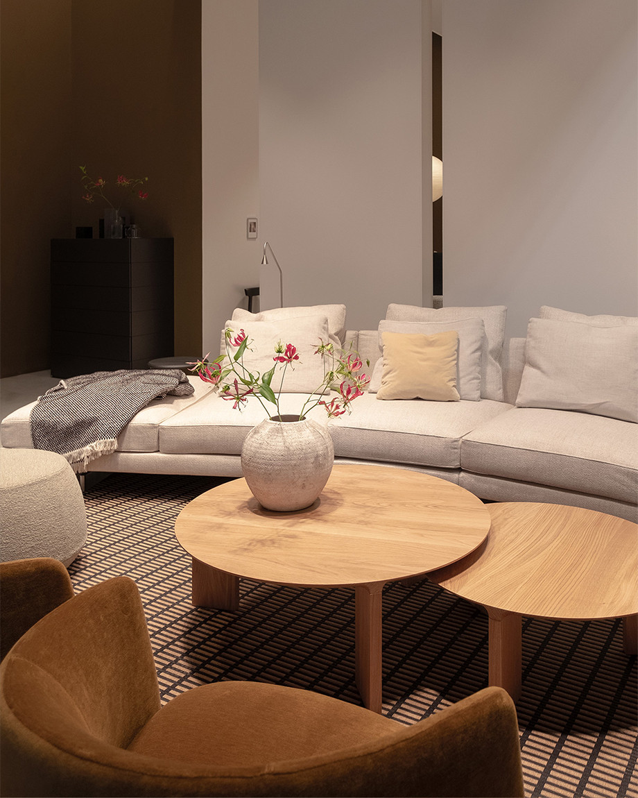 Radii Coffee Table by Bensen - lifestyle view 2