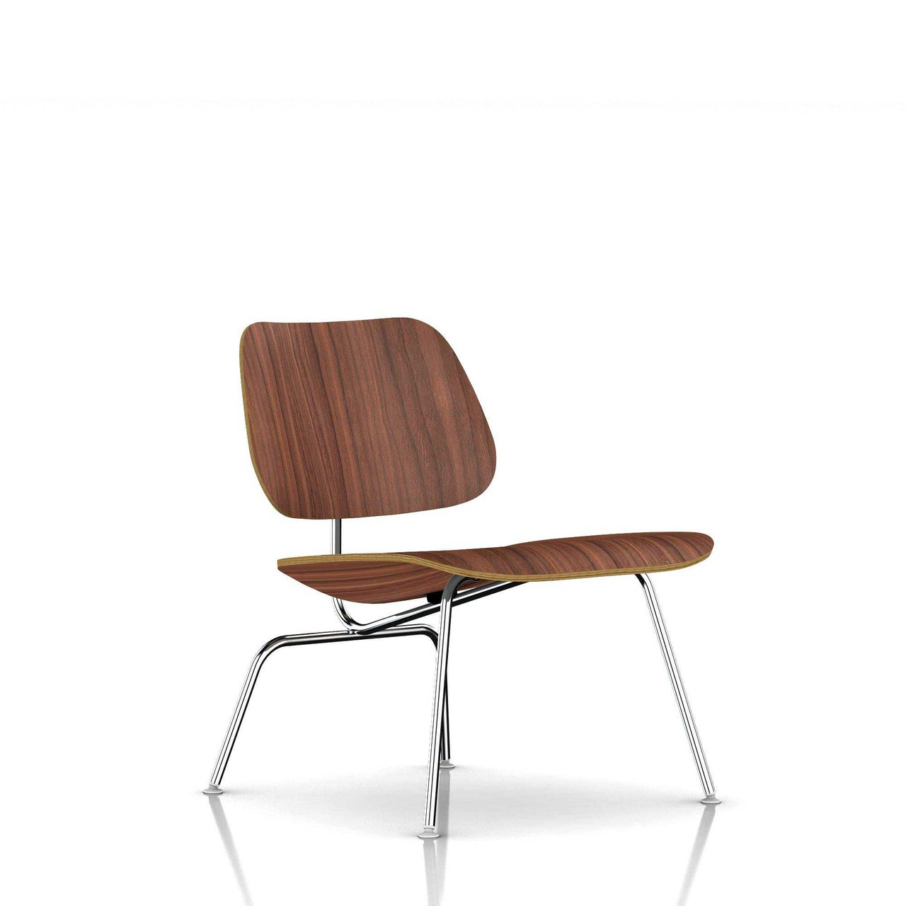 Eames® Molded Plywood Lounge Chair - Metal Base | Iconic Design by