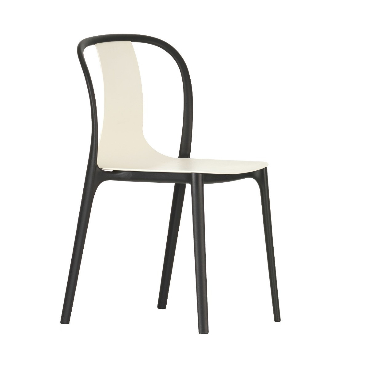 Shop Belleville Plastic Chair by Vitra - Elegant Outdoor Seating