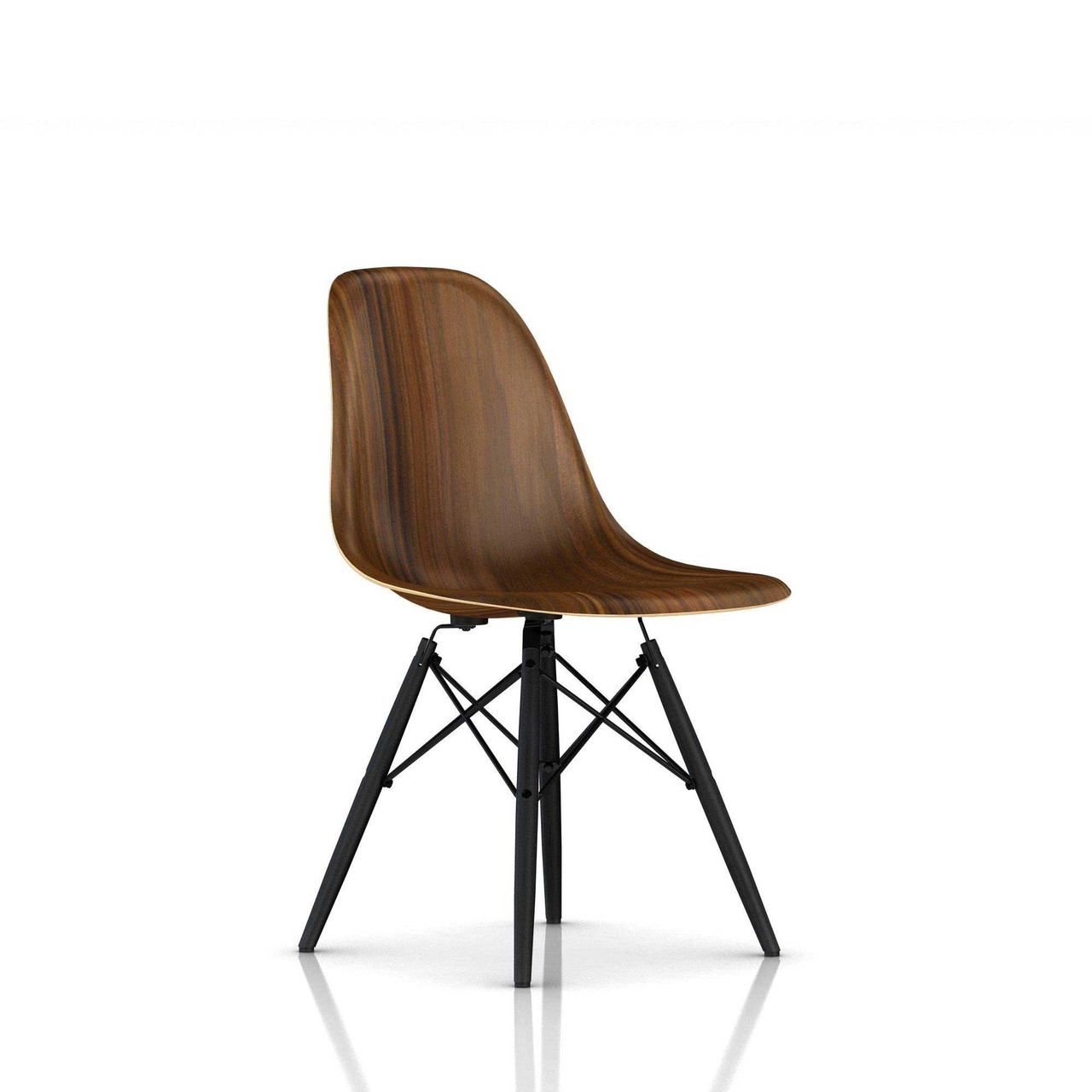 Buy Eames® Molded Wood Side Chair - Dowel Base | Elegant Dining