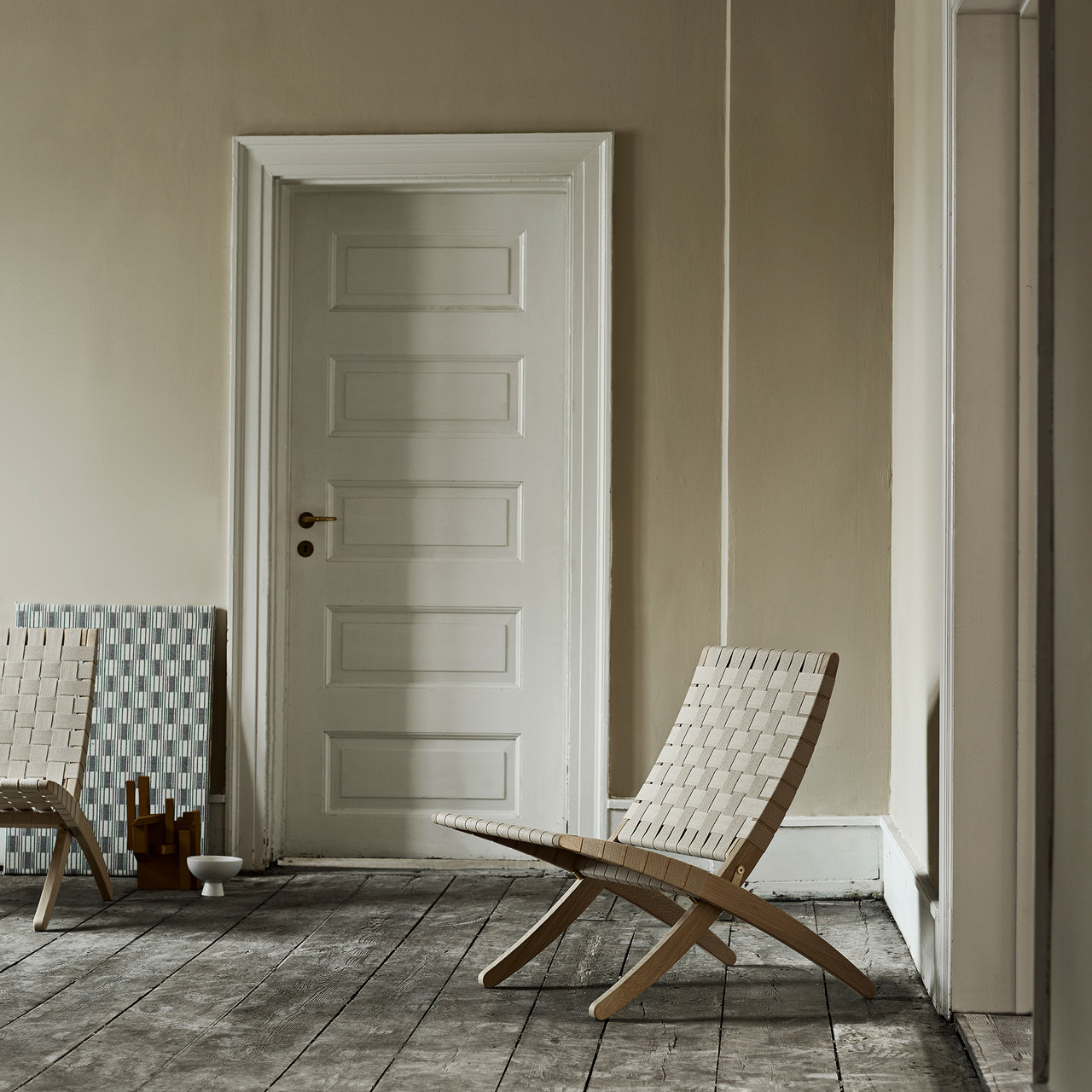 MG501 Cuba Chair by Morten Gøttler - Stylish Folding Lounge Chair