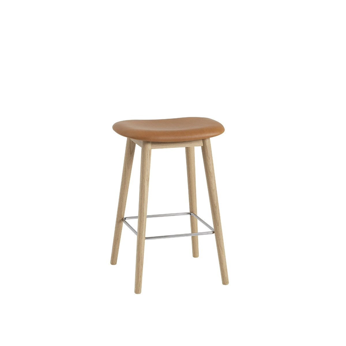 Muuto Fiber Upholstered Counter Stool - Thumbnail 2