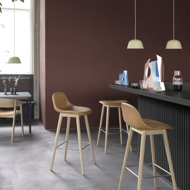 Muuto Fiber Upholstered Counter Stool - Thumbnail 3