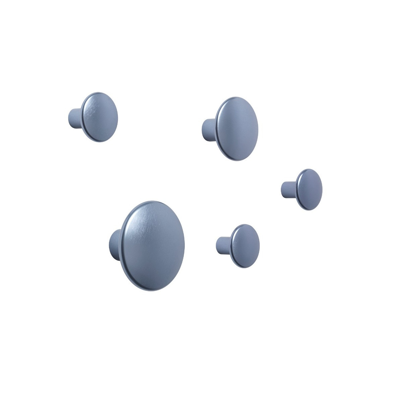 The Dots Metal Coat Hook (Set of Five) - Lekker Home